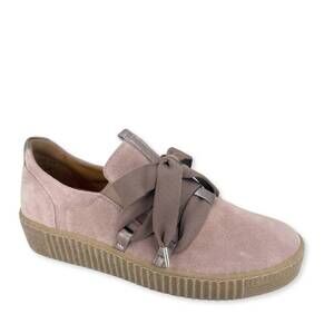 NEW GABOR women's lace sneaker in rose